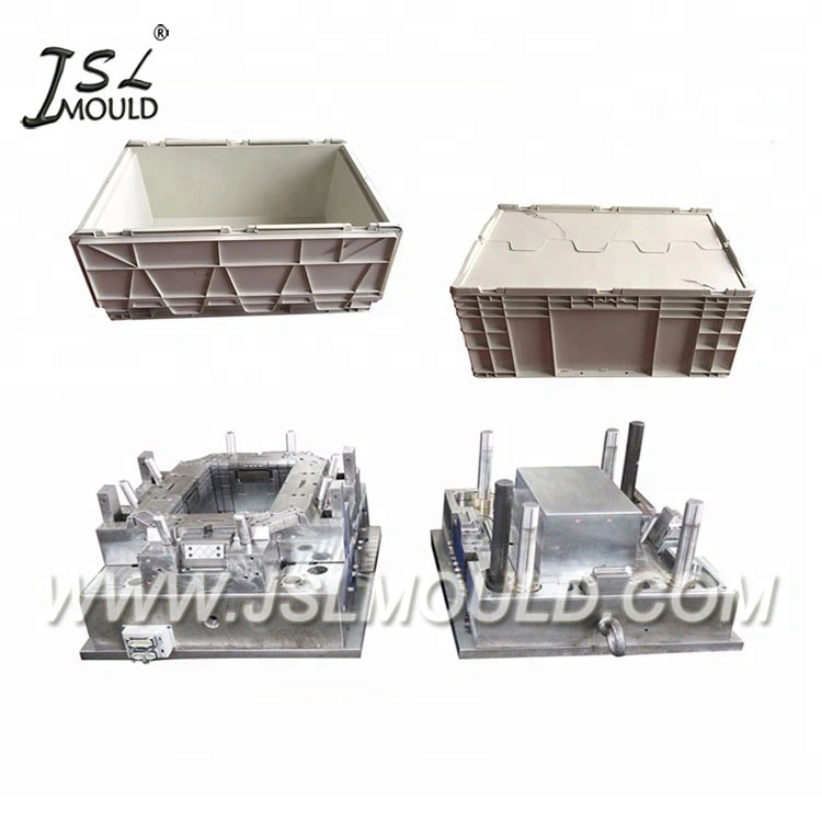 Heavy Duty Injection Plastic Crate Bin Mould