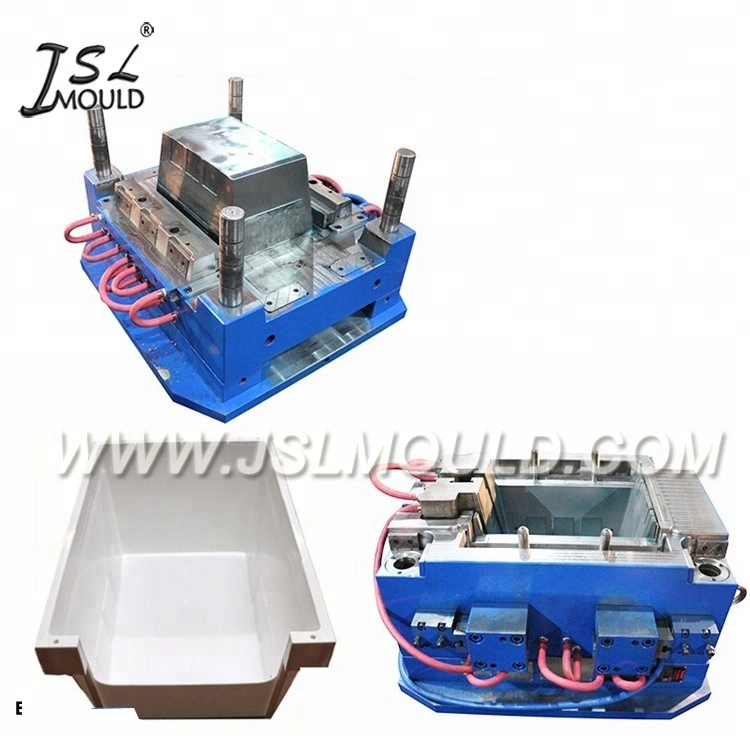 Heavy Duty Injection Plastic Crate Bin Mould